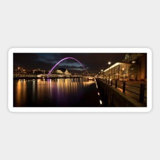 The Millenium Bridge Panoramic Sticker